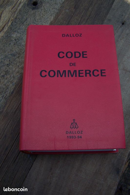 Code de commerce 1993-1994 (image 1)