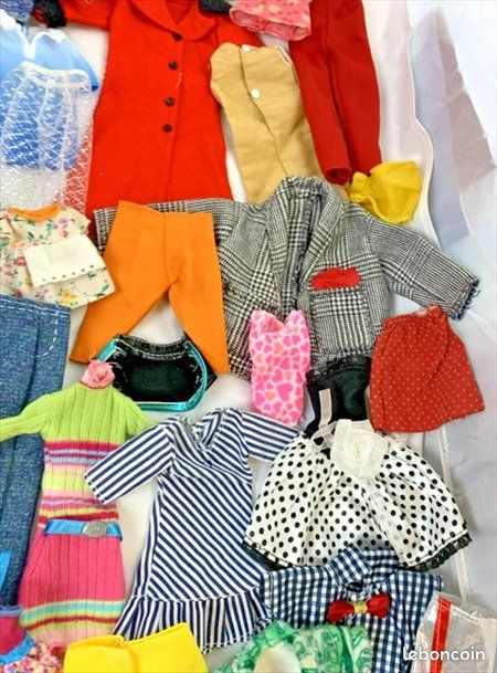 Barbie Clone Poupées Mannequins Lot Vêtements Accessoires Collection Vintage Années 80 90 (image 6)