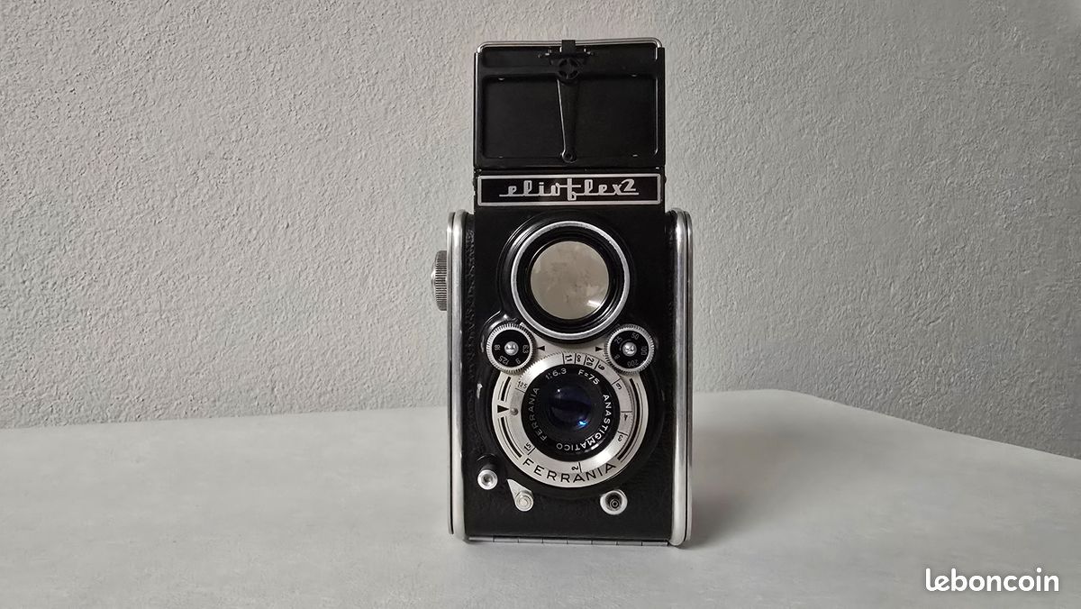 Appareil Photo Condor Junior Ferrania – Objectif Eliog 50mm F/3.5 – Pour Pièces/réparation