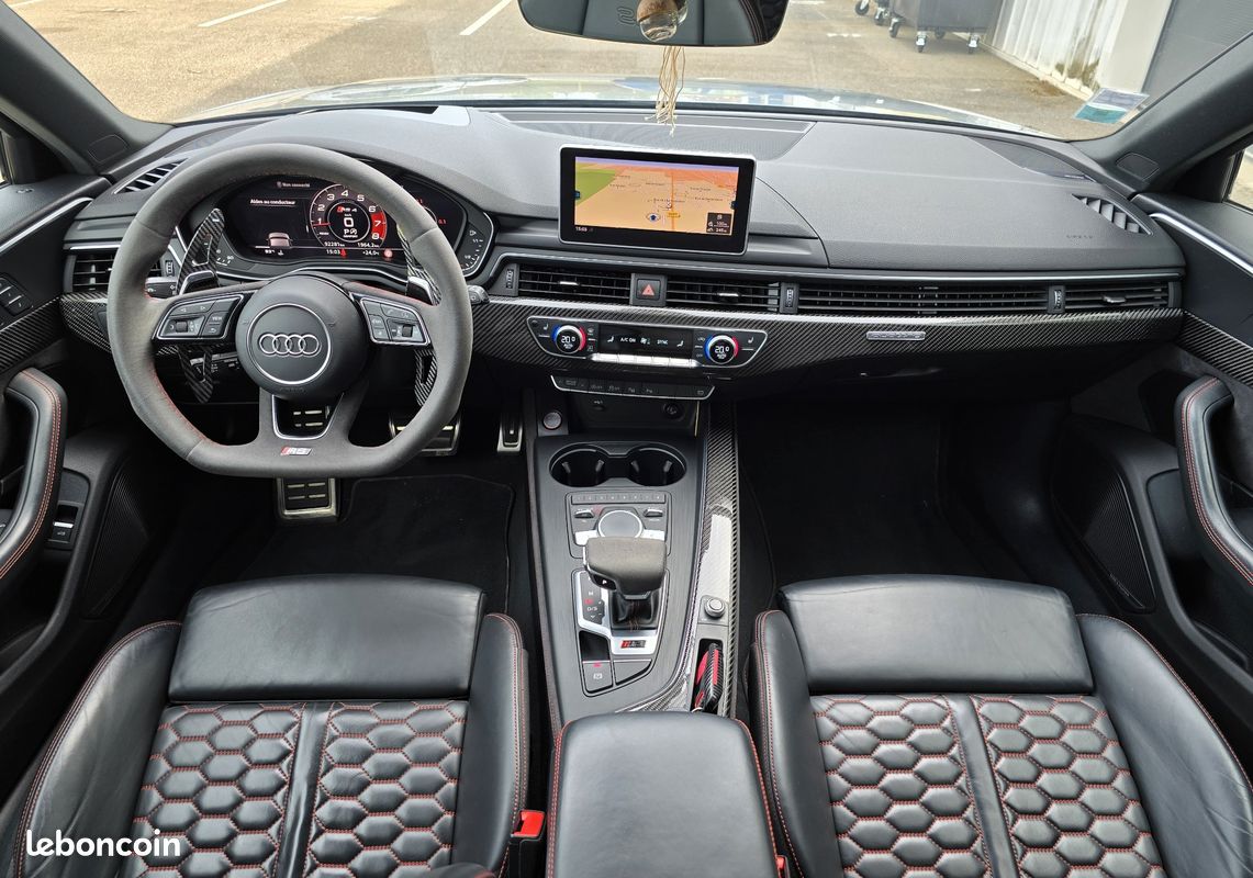 Audi rs4 avant 2.9 v6 tfsi 450ch quattro carbone/b.o/camera 360/tete haute/kit maxton/immat fr pas de malus (image 2)