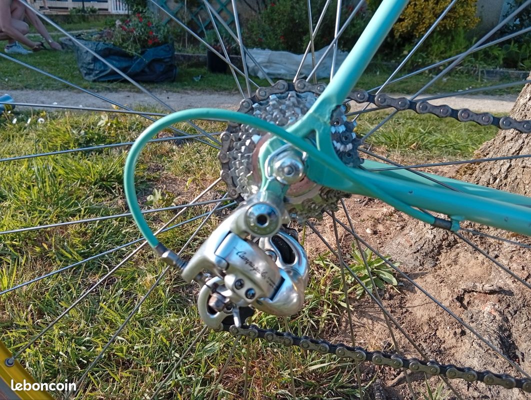 Vélo vintage Bianchi celest (image 4)