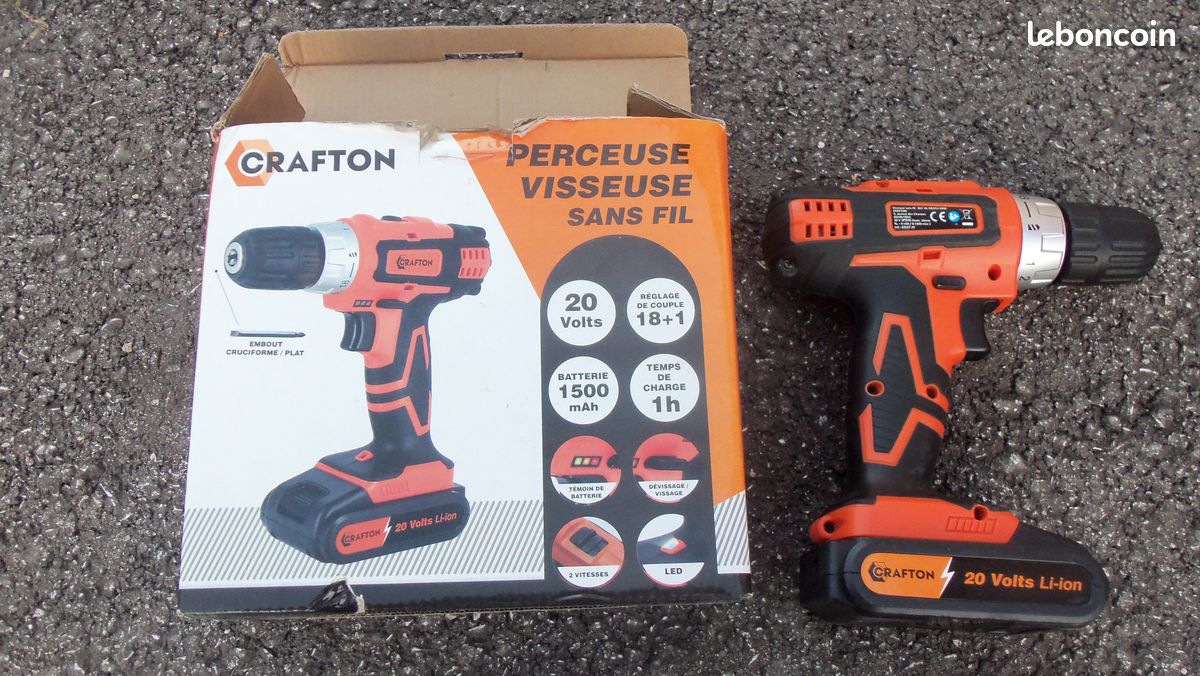 Perceuse sans fil 20V (image 1)
