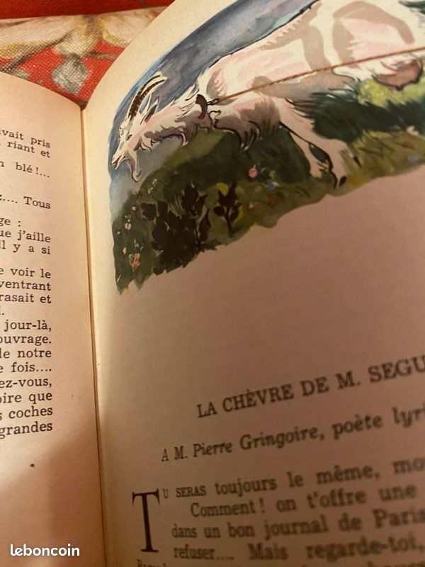 Ancien Livre 'Lettres De Mon Moulin' – Édition 1905 – Bibliothèque-Charpentier – Relié
