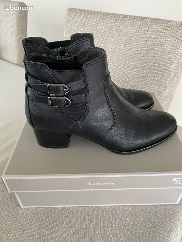 Bottines noires tamaris (image 1)