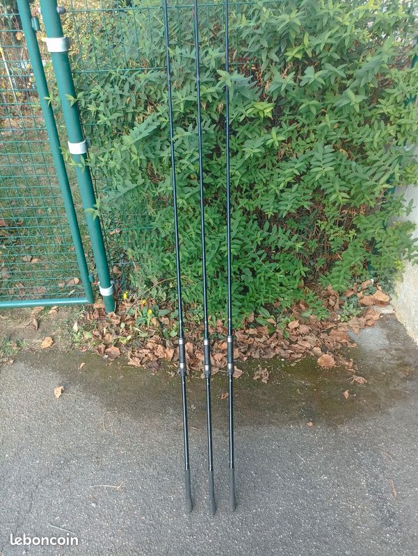 3 cannes carpe fox warrior 10 pieds 3 lbs (image 1)