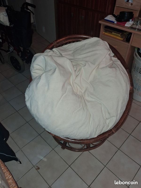 Fauteuil rotin (image 2)