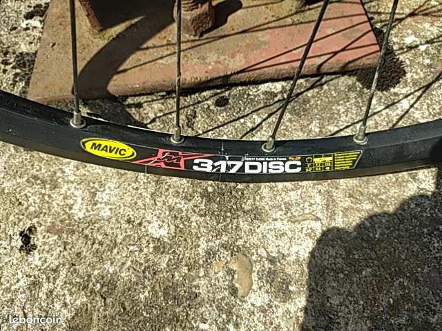 317 Disc Jante Vtt 26 Mavic Jante Arrière VTT 26 Pouces, Mavic Xm