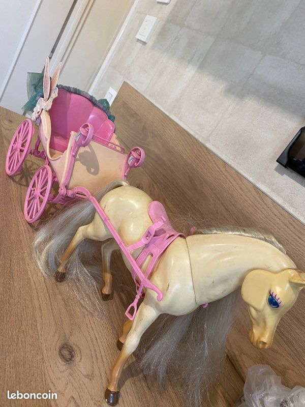 Calèche Barbie Jeux Jouets