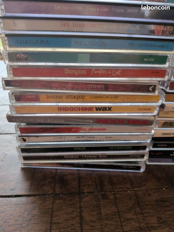 Lot de 87 cd punk rock reggae chanson française (image 12)