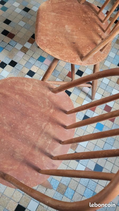 Chaises vintage années 60 (image 3)