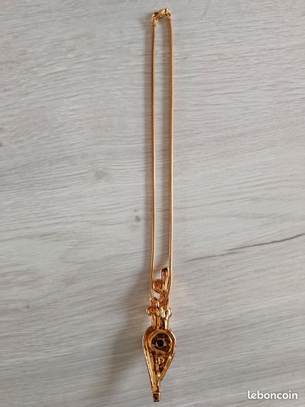 Collier Vintage SIDNEY CARRON Avec Montre Molle Style Dali - Rare Et Occasion