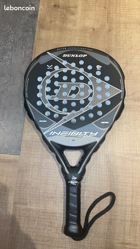 Dunlop Infinity Pro G1 HL Black - Raquette De Squash Haut De Gamme