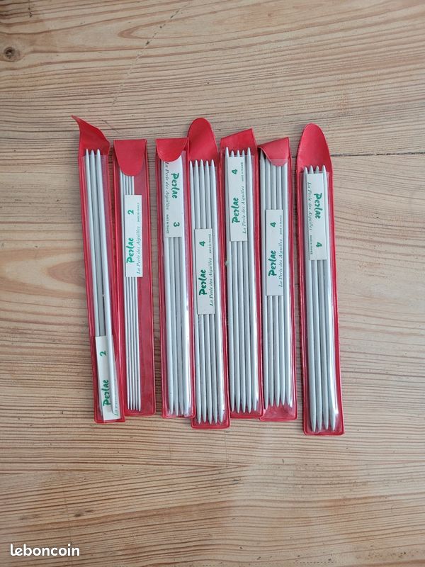 190g De Pure Laine Française + Aiguilles N°2 Offertes - Idéal Pour Tricoter Des Chaussettes