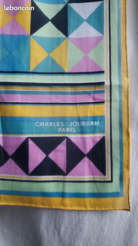 Étole géométrique Charles Jourdan (image 2)