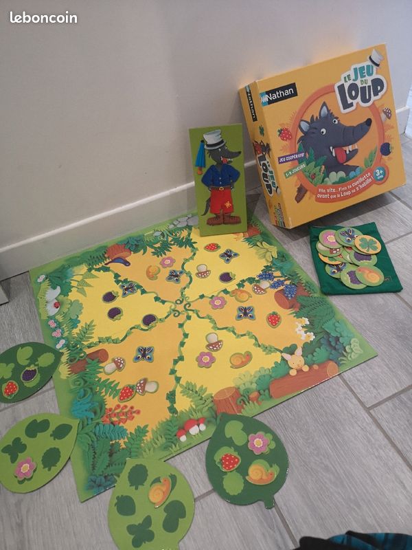Lot de jeux de société pour enfants dès 2ans (image 1)