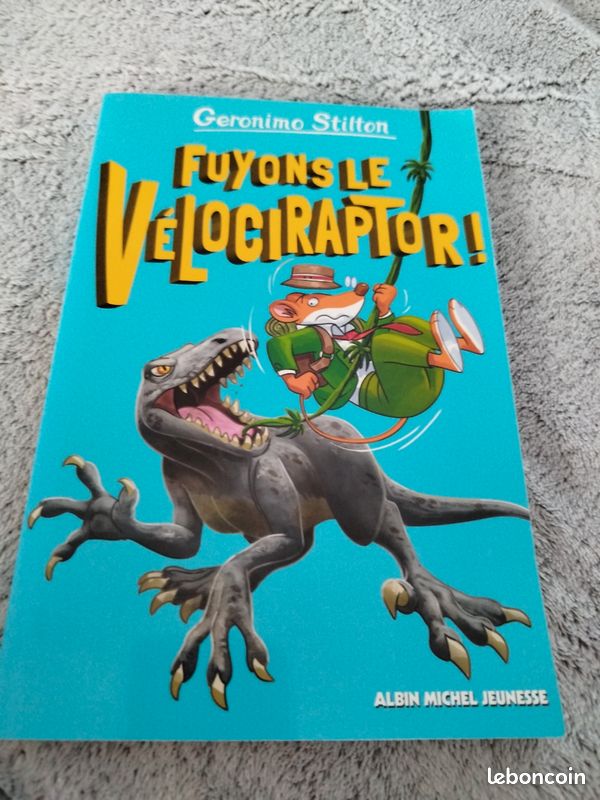 Fuyons le Velociraptor / Geronimo Stilton (image 1)
