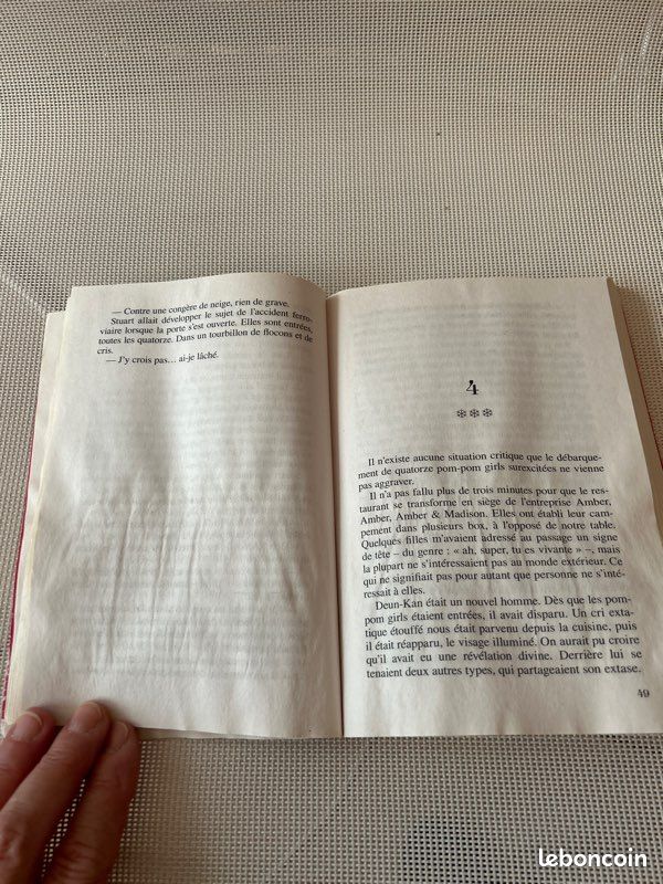 Livre : Flocon d’amour - John Green ( état satisfaisant ) (image 5)