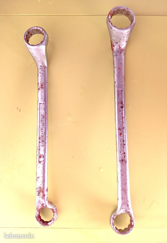 Lot de 3 clés de serrage plates Numéros 12, 13 et 17 (image 5)