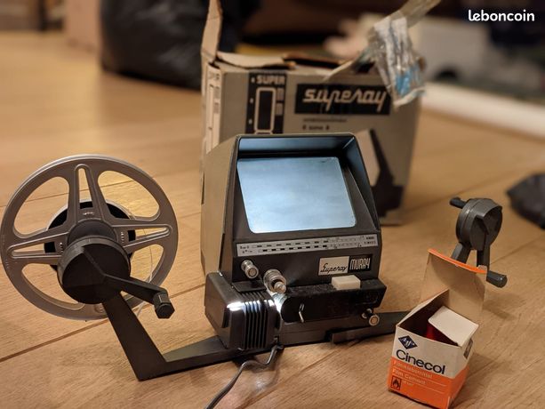 Visionneur Muray Super 8 - Cinay 140 - Projecteur Film Fixe - Occasion
