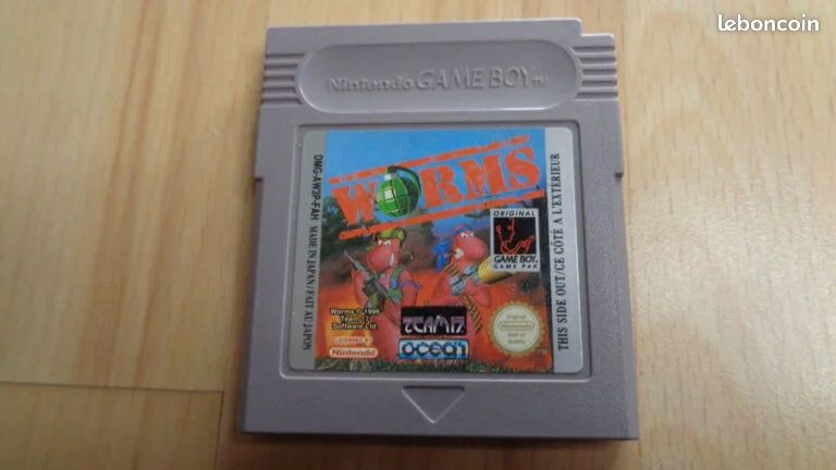 Jeu Nintendo Game Boy – Worms (image 3)