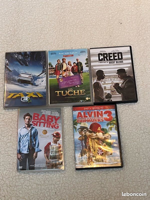 Lot de 5 DVD (image 1)