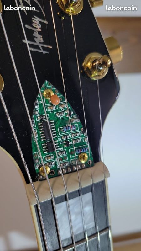 Guitare Custom Cyber Flying V vintage (2019) (image 9)