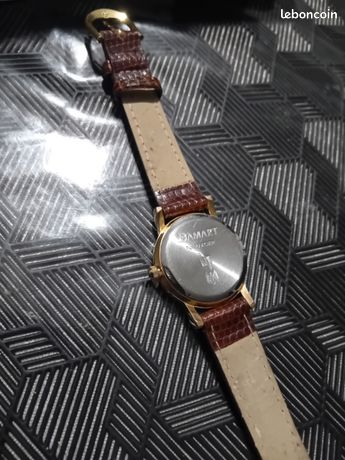 Montre Vintage LIP - Mécanique Manuelle - Boîtier Acier 34 Mm - Fond Noir - Occasion