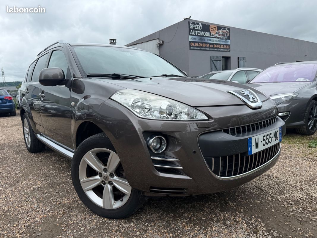 Peugeot 4007 2.2 HDI 156 FÉLINE * CUIR * GPS 7 PLACES (image 1)