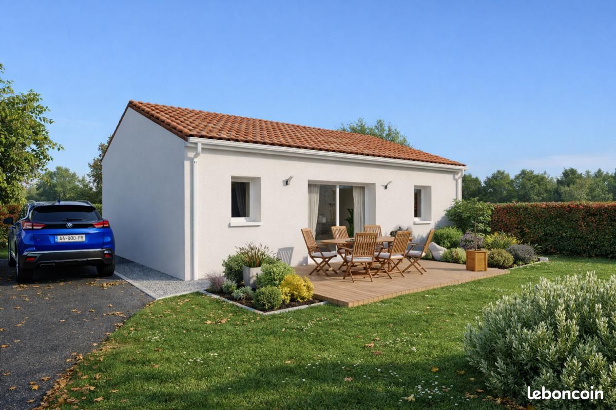 Maison 3 pièces 70 m² · à Saint-Martin-la-Pallu · 70 m² · 137 601 €