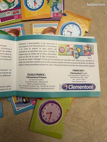 Je Sais Lire l'heure - Clementoni Je Sais Lire l'heure - Clementoni