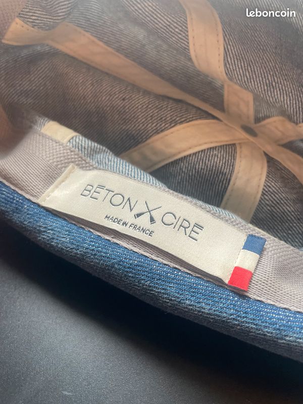 Bonnet docker en denim - marque Béton Ciré (image 4)
