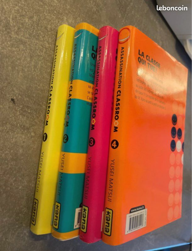 Assassination Classroom tomes 1, 2, 3, 4 (image 3)