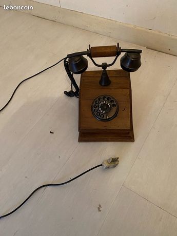 TRÈS RARE ET Ancien Telephone En Bois EUR 123,00 - FR