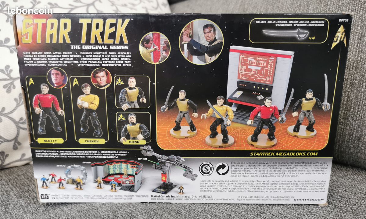 Mega Bloks Star Trek - DPY05 - La Colombe - Neuf scellé (image 2)