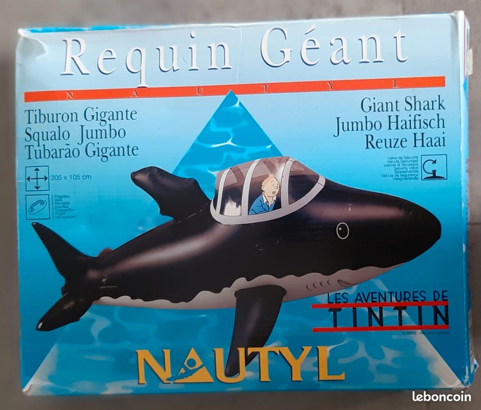 Gonflable Collector Tintin - Les Dupondt 58 Cm - Nautyl 1993 - Hergé