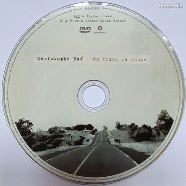 Double CD/DVD Digipack Christophe MAE On Trace La Route (325) (image 4)