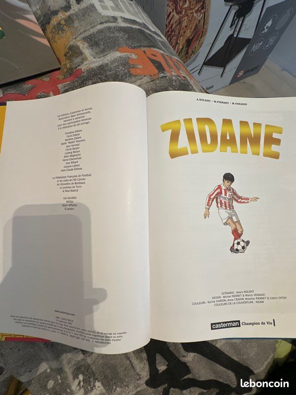 Livre sur Zidane (bande dessinée) (image 3)