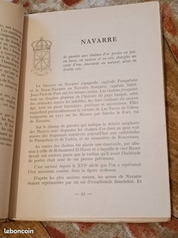 NOTICE HISTORIQUE SUR LES BLASONS DES ANCIENNES PROVINCES DE FRANCE - Jacques MEURGEY - 1941 (image 2)