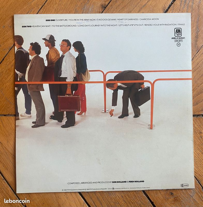 Vinyle - Bolland - The Domino Theory - AMLH 64941 (image 3)