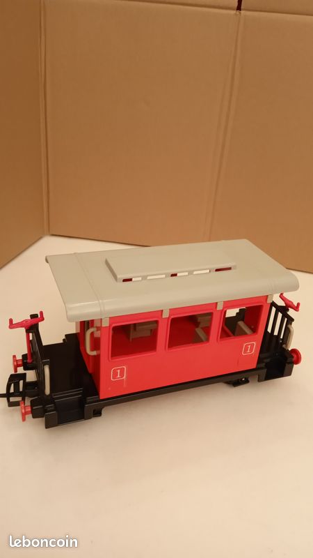Pièce Playmobil Noire - Amortisseur/Haut De Locomotive Train - Occasion