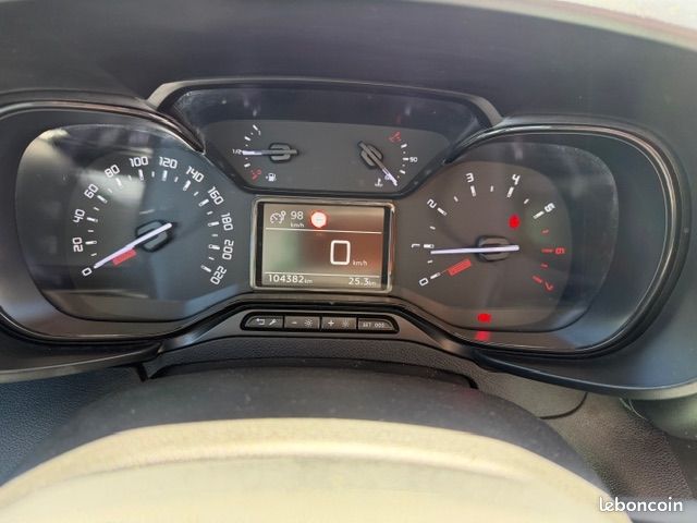 Citroen BERLINGO VAN XL 850KG BLUEHDI 100 S&S CABINE APPROFONDIE CONTROL BVM5 (image 8)
