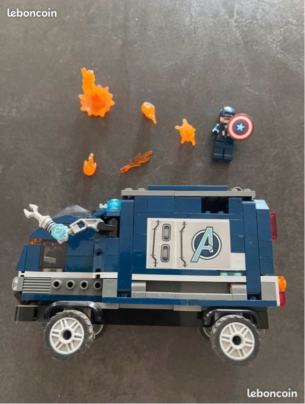 LEGO 76143 l'attaque du camion des AVENGERS Jeux Jouets