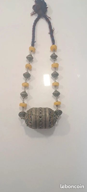 Collier Bérbere kabyle en argent (image 5)