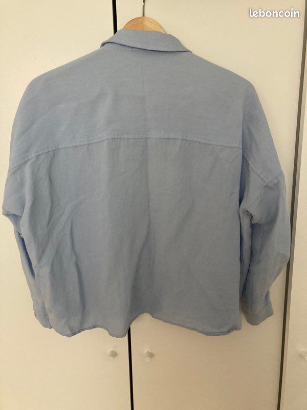 Chemisier oversize Zara (image 2)