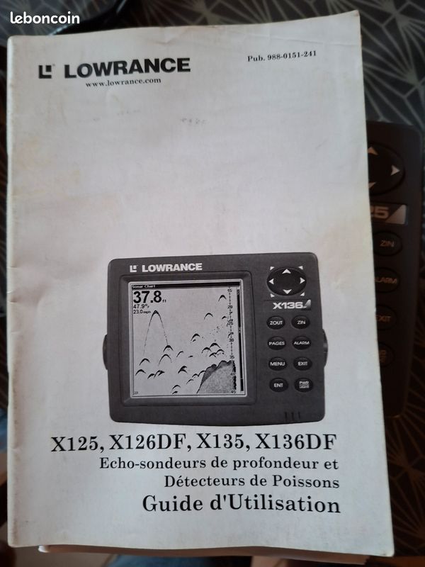Écho sondeur Lowrance (image 2)