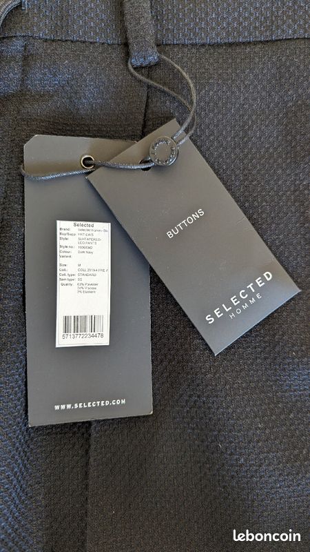 Pantalon Selected taille M (image 3)