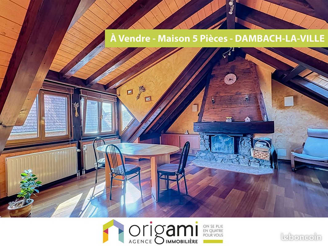 Maison 5 pièces 119 m² · à Dambach-la-Ville · 119 m² · 270 000 €