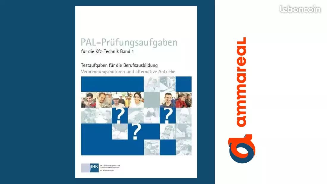 PAL-Prüfungsaufgaben für die Kfz-Technik Band 1: Testaufgaben für die Berufsausbildung Verbren... (image 1)