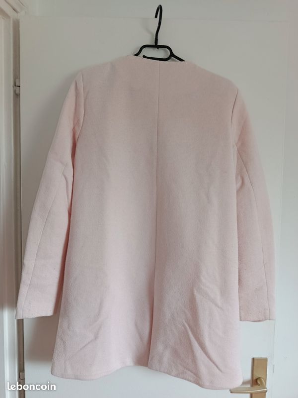 Veste longue rose Only (image 4)