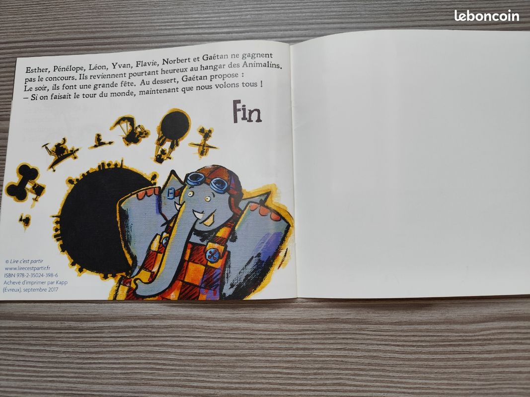 Livre l'éléphant volant (image 6)